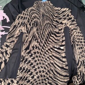 Rare Mugler Sheer top